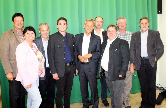 Murauer Delegation mit Klubobmann und Präsidentin